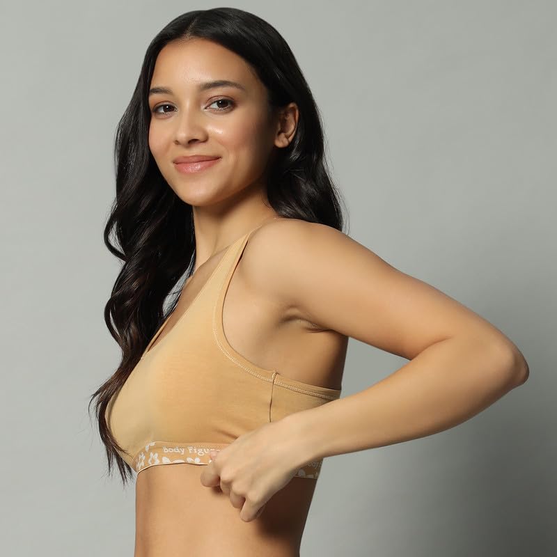 Racerback Sports Bra (Skin Tone)