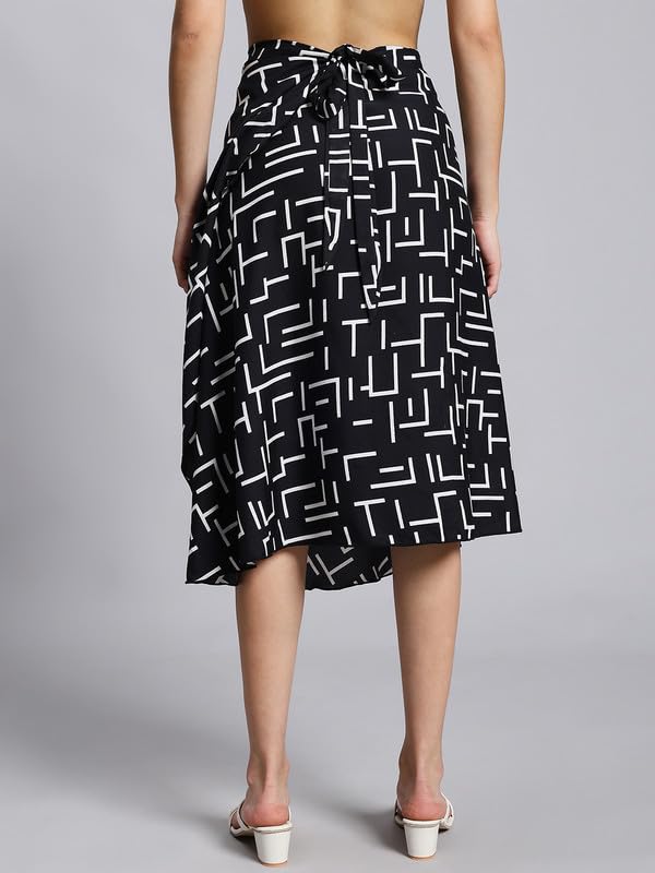 Everyday Wear Midi Wrap Skirt