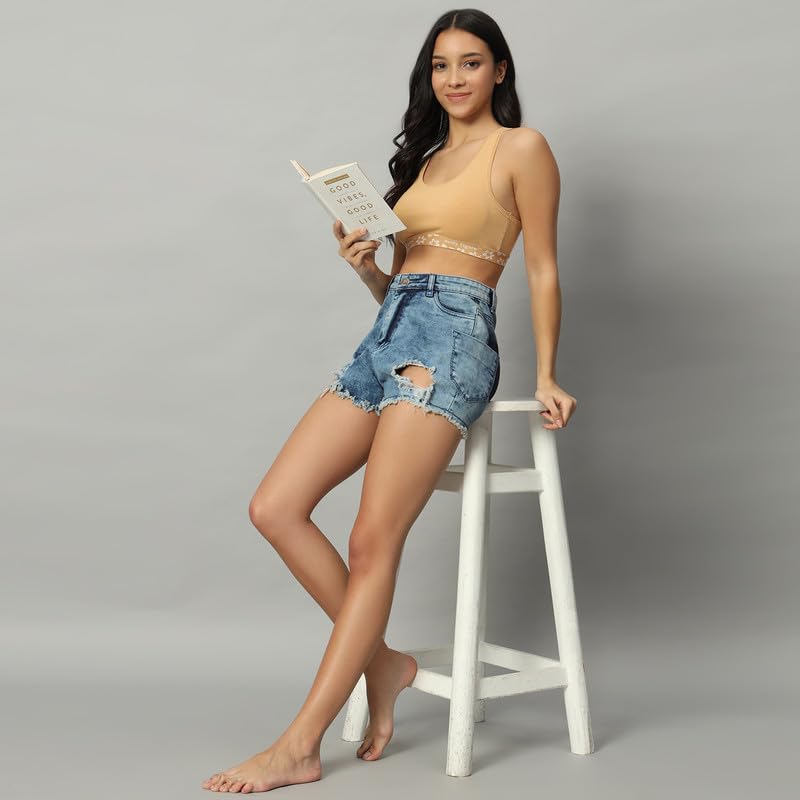 Racerback Sports Bra (Skin Tone)