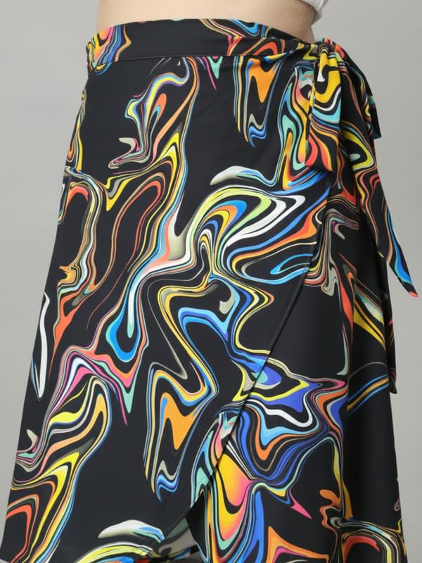 Everyday Wear Midi Wrap Skirt