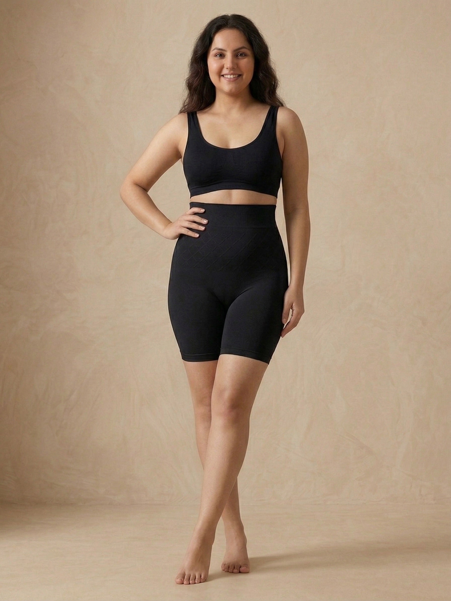 Seamless Tummy Tucker Shapewear (Black)