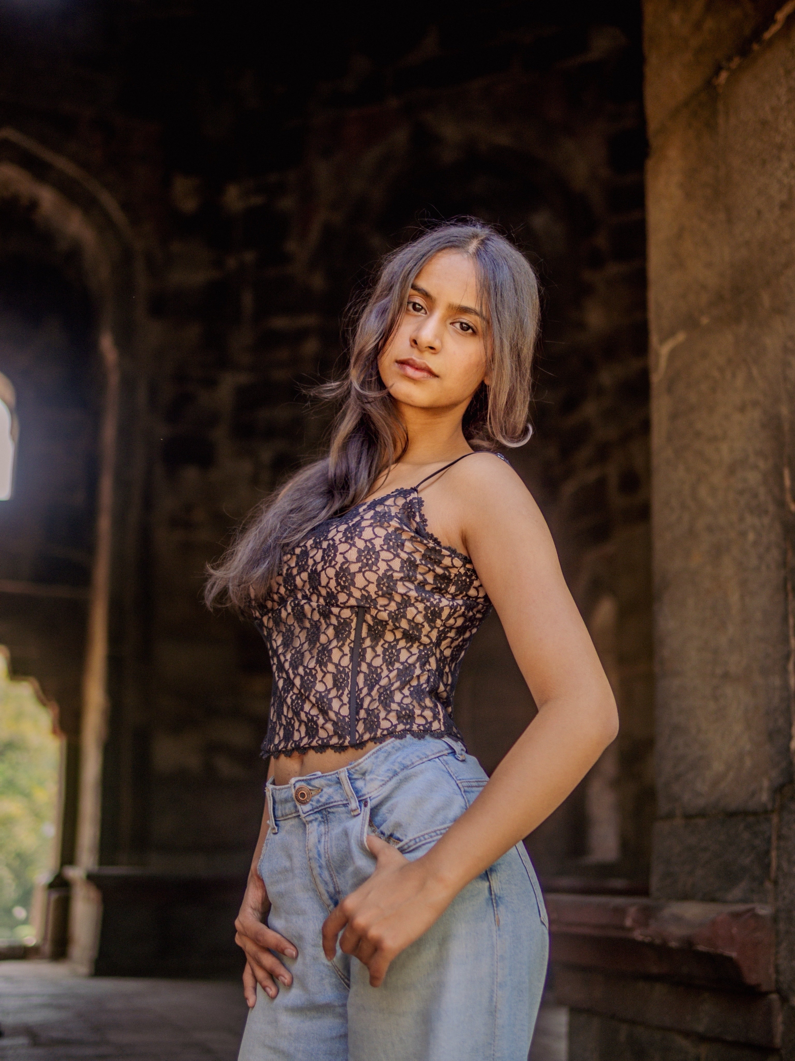 Bloom Lace Corset Cami