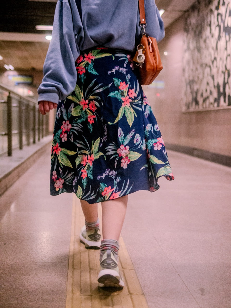 Everyday Wear Midi Wrap Skirt